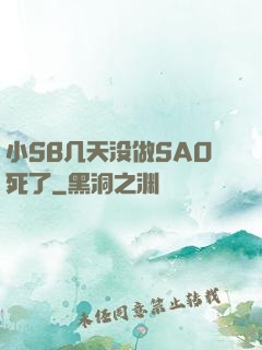 小SB几天没做SAO死了