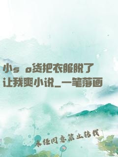 小sαo货把衣服脱了让我爽小说
