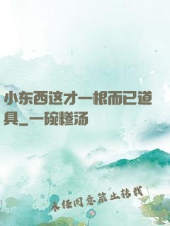 小东西这才一根而已道具