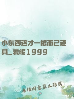 小东西这才一根而已道具