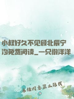 小叔好久不见顾北辰宁汐免费阅读