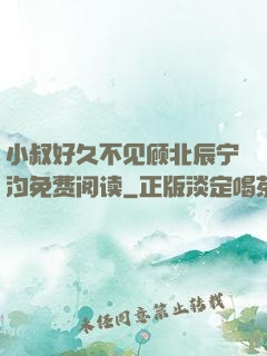 小叔好久不见顾北辰宁汐免费阅读