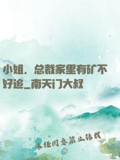 小姐，总裁家里有矿不好追