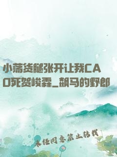 小荡货腿张开让我CAO死贺峻霖