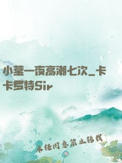 小莹一夜高潮七次