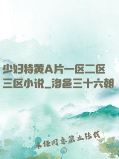 少妇特黄A片一区二区三区小说