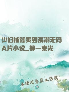 少妇被躁爽到高潮无码A片小说