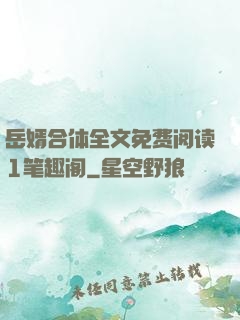 岳婿合体全文免费阅读1笔趣阁
