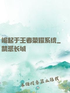 崛起于王者荣耀系统