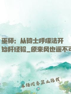 巫师：从骑士呼吸法开始肝经验
