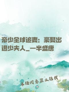 帝少全球追妻：豪娶出逃少夫人
