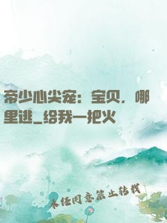 帝少心尖宠：宝贝，哪里逃