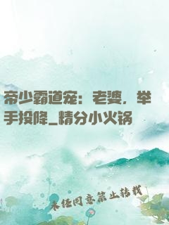 帝少霸道宠：老婆，举手投降