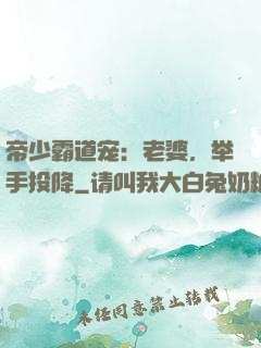 帝少霸道宠：老婆，举手投降