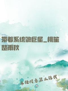 带着系统做巨星