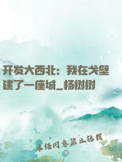 开发大西北：我在戈壁建了一座城