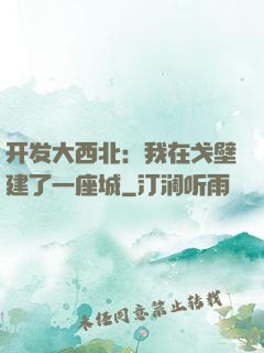开发大西北：我在戈壁建了一座城