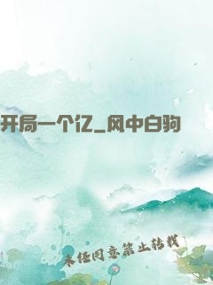 开局一个亿