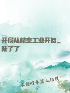 开局从航空工业开始
