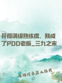 开局满级熟练度，我成了PDD老板