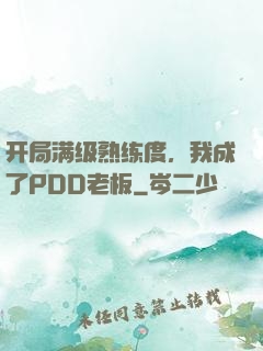 开局满级熟练度，我成了PDD老板