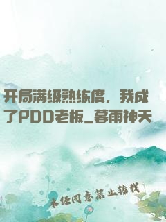 开局满级熟练度，我成了PDD老板