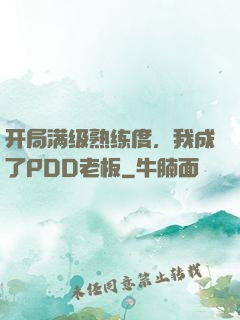 开局满级熟练度，我成了PDD老板