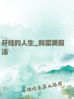开挂的人生