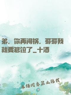 弟，你再闯祸，哥哥我就要篡位了