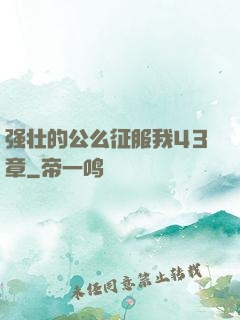强壮的公么征服我43章