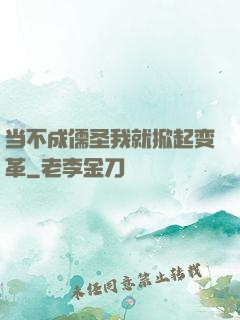 当不成儒圣我就掀起变革