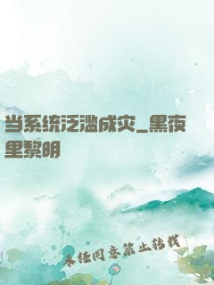 当系统泛滥成灾