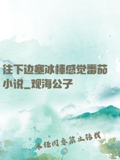往下边塞冰棒感觉番茄小说