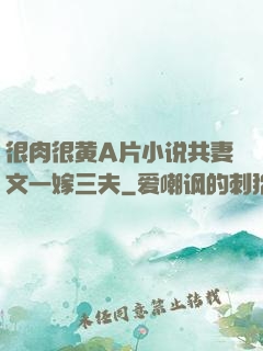 很肉很黄A片小说共妻文一嫁三夫