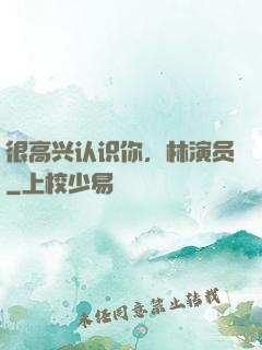 很高兴认识你，林演员