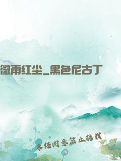 微雨红尘