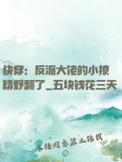 快穿：反派大佬的小撩精野翻了