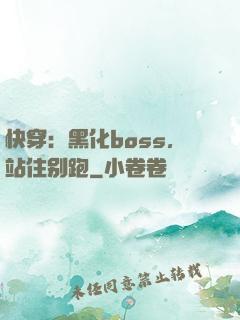 快穿：黑化boss，站住别跑