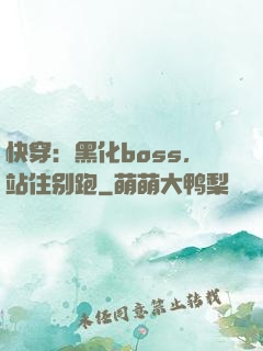 快穿：黑化boss，站住别跑