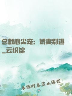总裁心尖宠：娇妻别逃