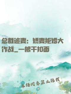 总裁追妻：娇妻拒婚大作战