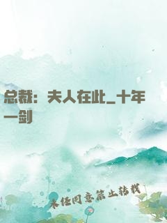 总裁：夫人在此