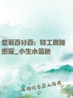 恋爱百分百：特工妻秘密宠
