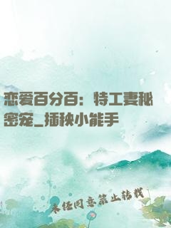 恋爱百分百：特工妻秘密宠