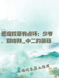 恶魔校草有点坏：少爷，别吻我