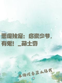 恶魔独宠：启禀少爷，有鬼！