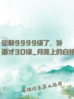 您都9999级了，外面才30级