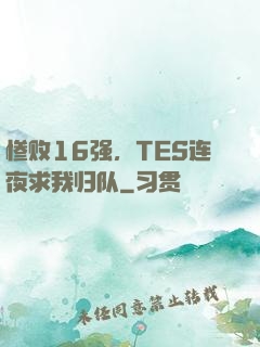 惨败16强，TES连夜求我归队
