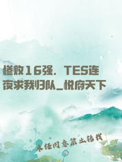 惨败16强，TES连夜求我归队