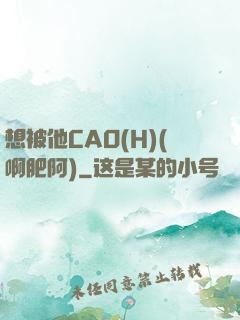 想被他CAO(H)(啊肥阿)